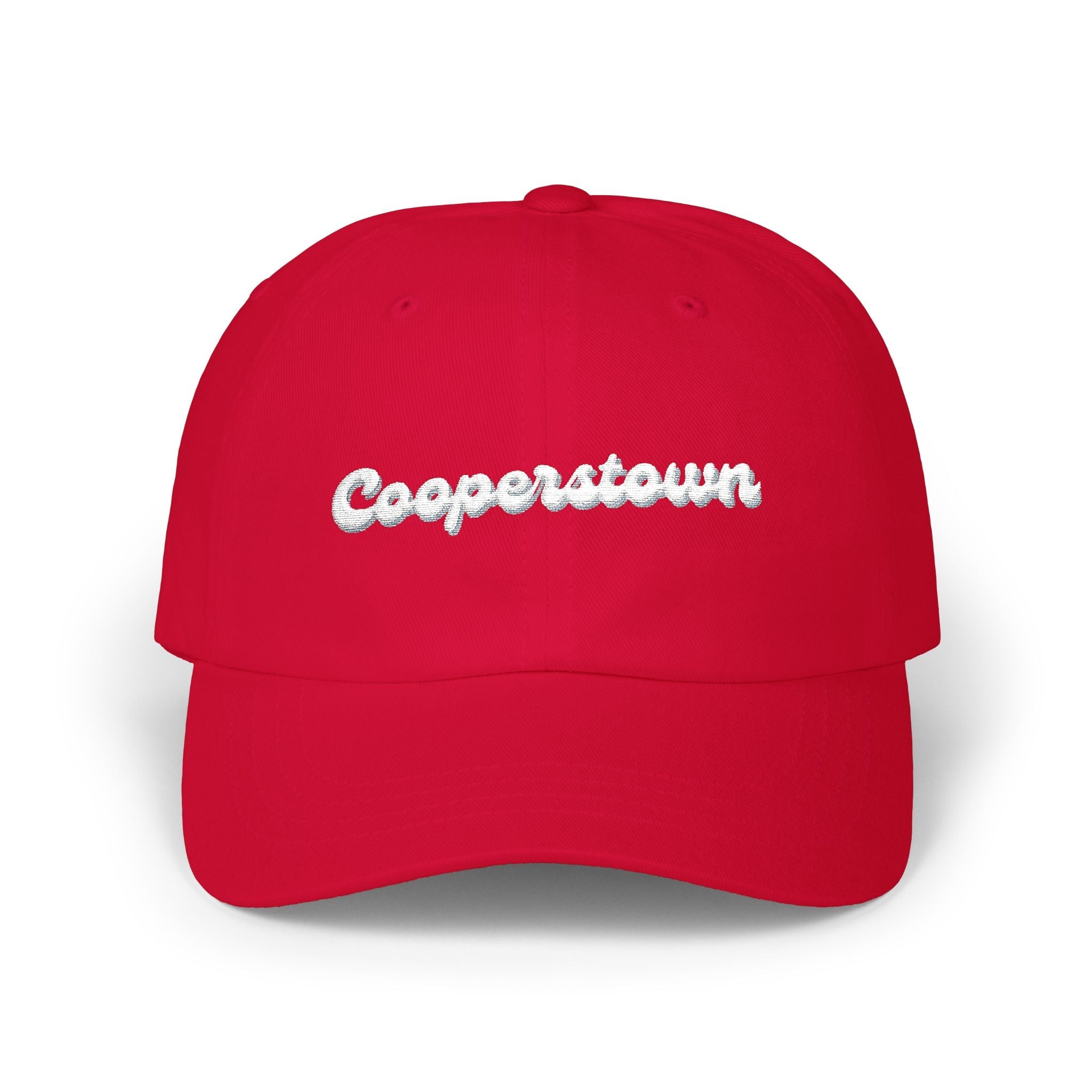 Cooperstown Dad Cap, Unisex Cotton Hat, Casual Everyday Wear, Outdoor Cap