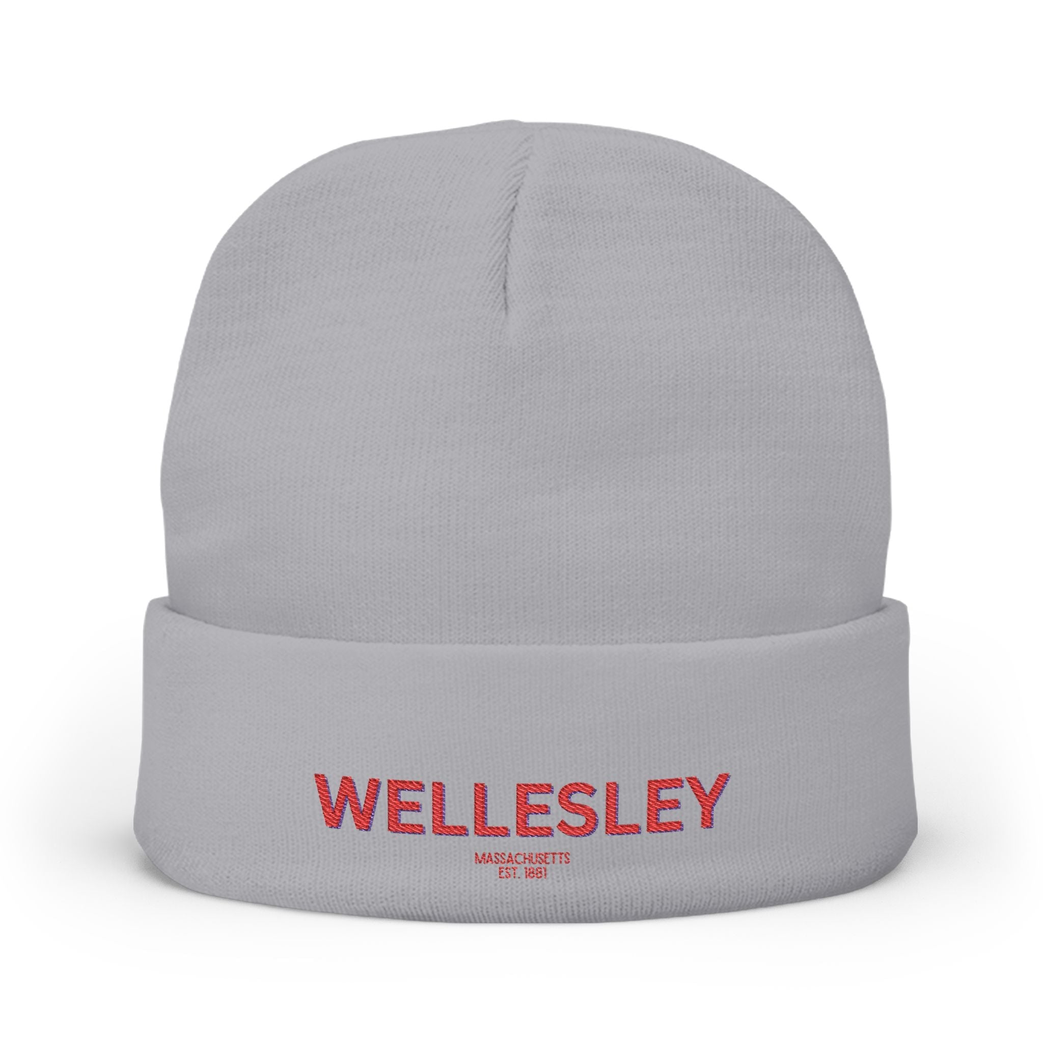 Wellesley Cozy Custom Knit Beanie - Personalized Hat, Winter Accessory, Gifts for Him, Her, Stylish Warmth