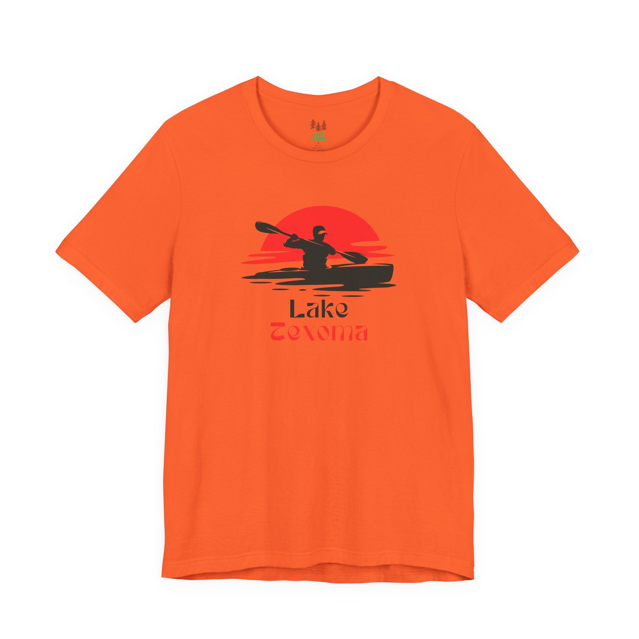 Lake Texoma Tee - Kayaking Graphic Unisex Jersey Short Sleeve Shirt, Outdoor Adventure Gift, Summer Vibes, Lake Lover Apparel