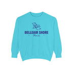 Belleair Shore Unisex Sweatshirt, Cozy Beach Vibes, Perfect Summer Gift, Florida Apparel, Relaxed Style for All