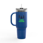 Lake Gaston Insulated Travel Mug, 40oz - Perfect for Camping, Road Trips, Gifts, Outdoor Adventures, Summer Fun