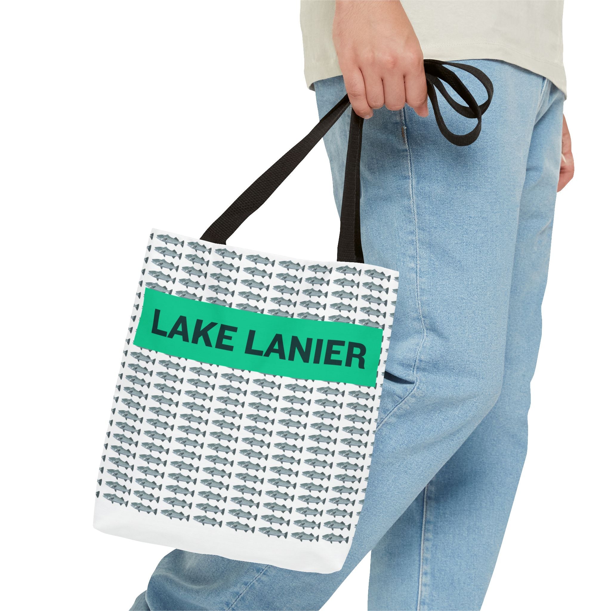Lake Lanier Tote Bag | Stylish Beach Bag for Summer Outings, Lake Days, Eco-Friendly Shopping, Travel Tote