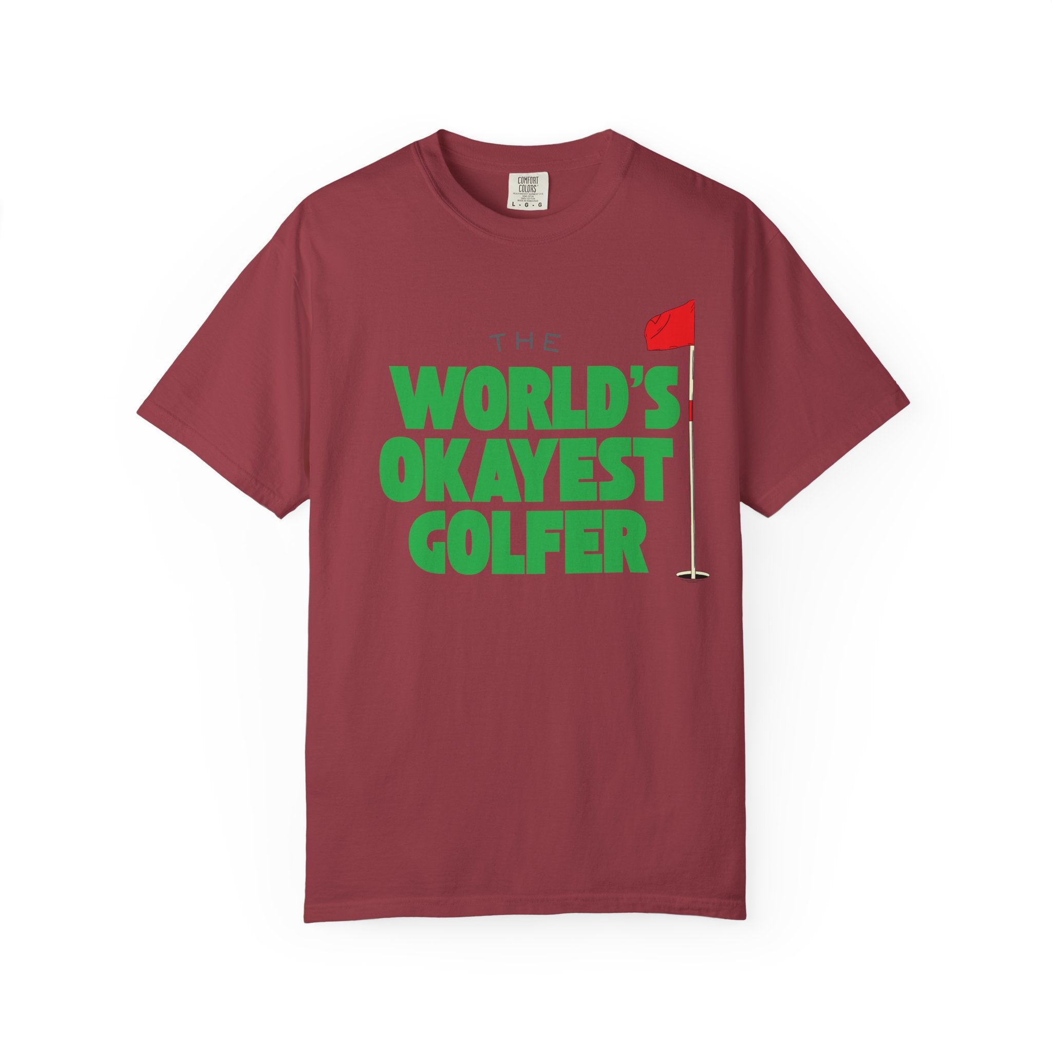 World's Okayest Golfer T-Shirt, Funny Golf Gift, Unisex Tee, Sports Apparel, Father's Day Gift, Golfer Humor