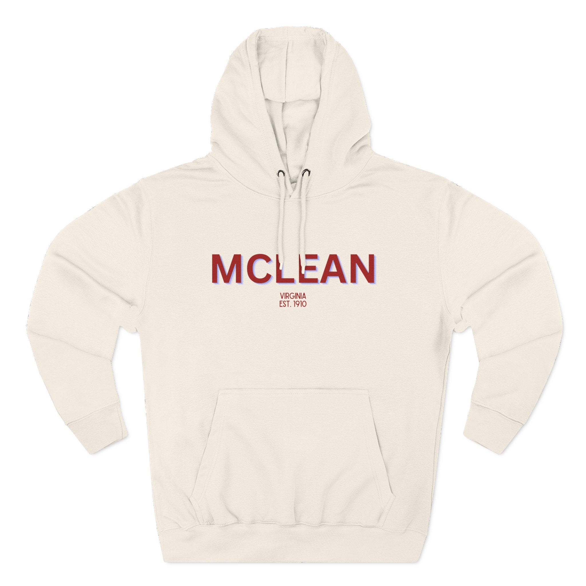 McLean Fleece Hoodie, Casual Sweatshirt, Cozy Layering Piece, Perfect Gift for All Occasions, Stylish Streetwear