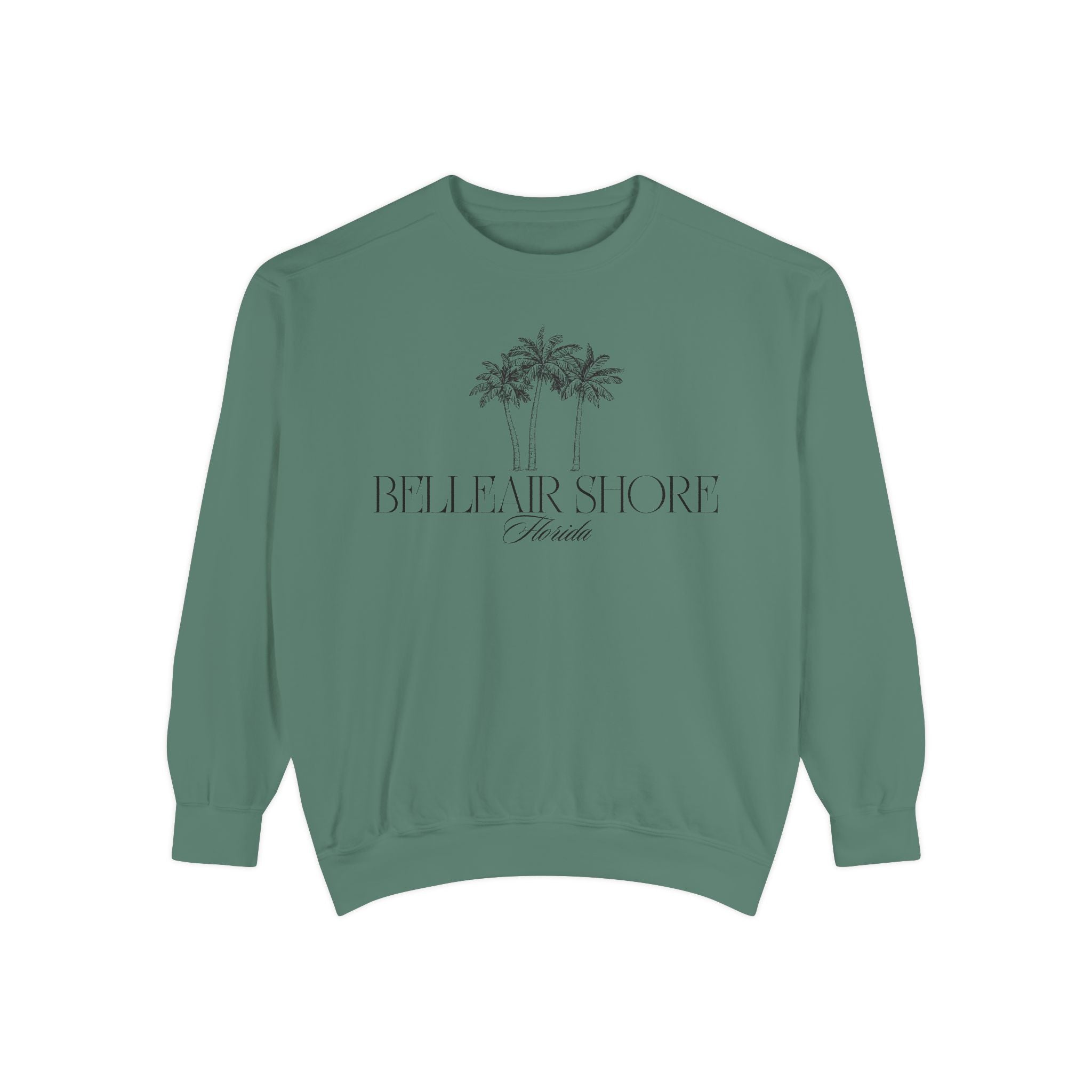 Belleair Shore Beach Vibes Unisex Sweatshirt | Garment-Dyed Comfort, Perfect for Casual Outings, Travel, Gifts, Summer Days, Bellear Shore