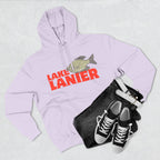 Lake Lanier Fleece Hoodie, Cozy Fishing Sweatshirt, Outdoor Adventure Wear, Unique Gift for Lake Lovers, Perfect for Fall and Winter