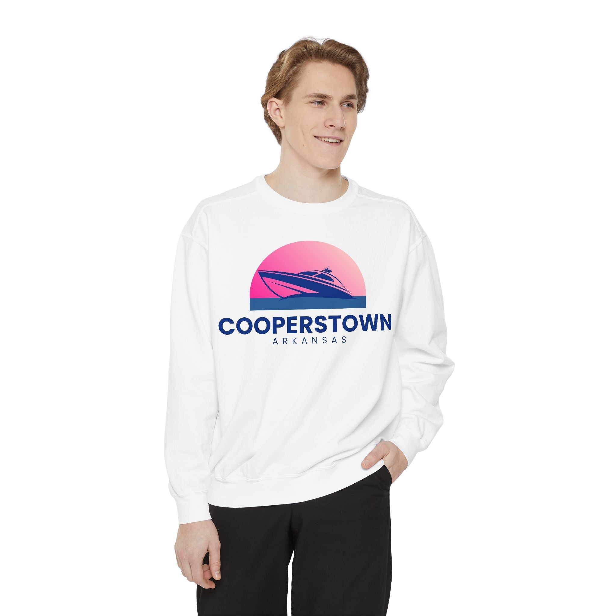 Cooperstown Unisex Sweatshirt, Cozy, Perfect Autumn Gift, Relaxed Style for All