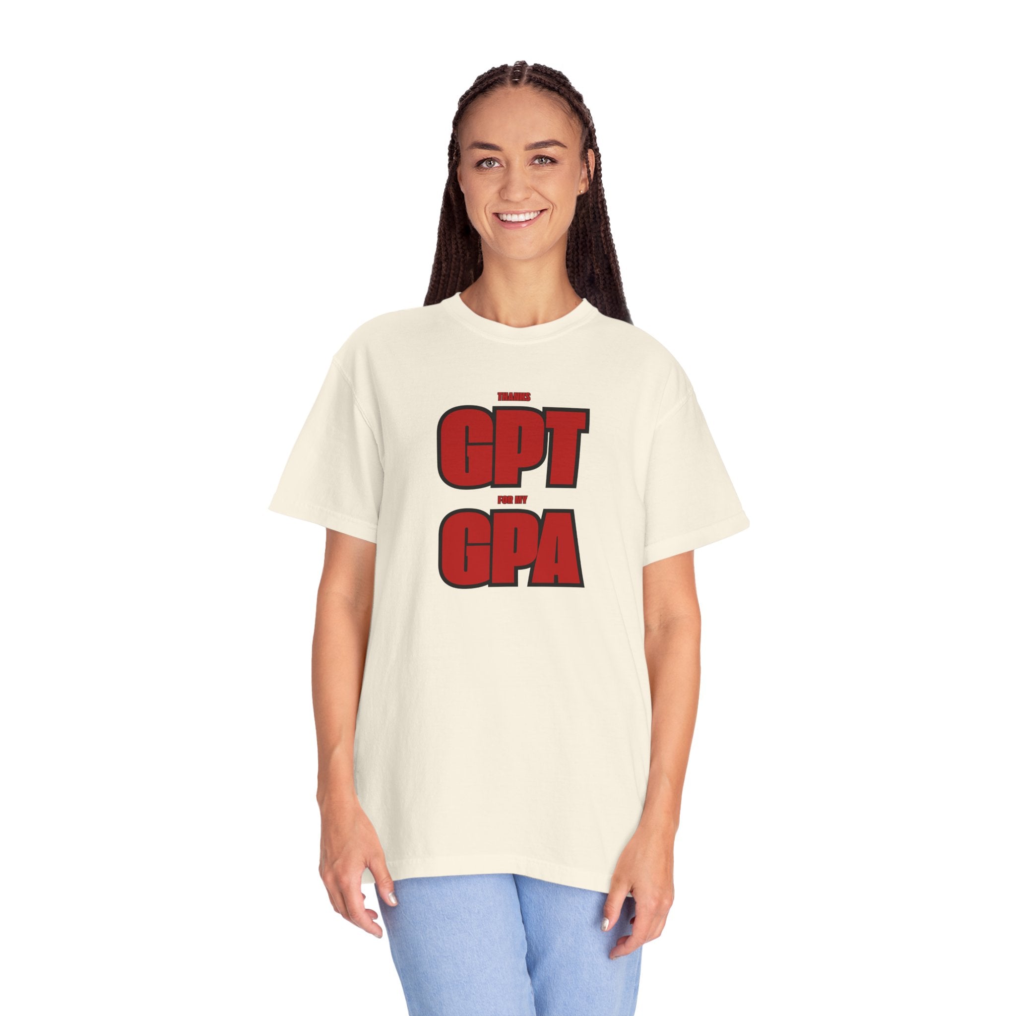 GPT for My GPA Unisex T-Shirt, Funny Shirt, Graduation Gift, Student Apparel, College Humor Tee