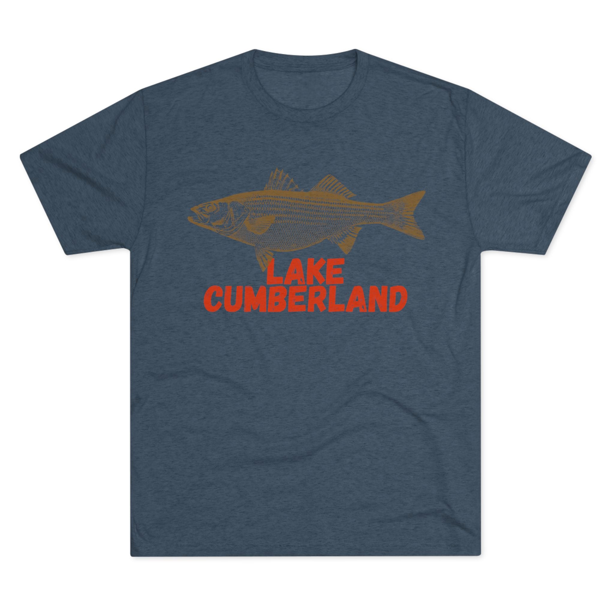 Lake Cumberland Fishing Tee, Unisex Crew Neck Shirt, Summer Lake Apparel, Gift for Fishermen, Outdoor Adventure T-Shirt, Lake House Style