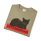 Veterinarian Cat T-Shirt, Funny Animal Lover Tee, Pet Owner Gift, Cute Vet Shirt, Unique Veterinary Apparel, Animal Rescue Shirt