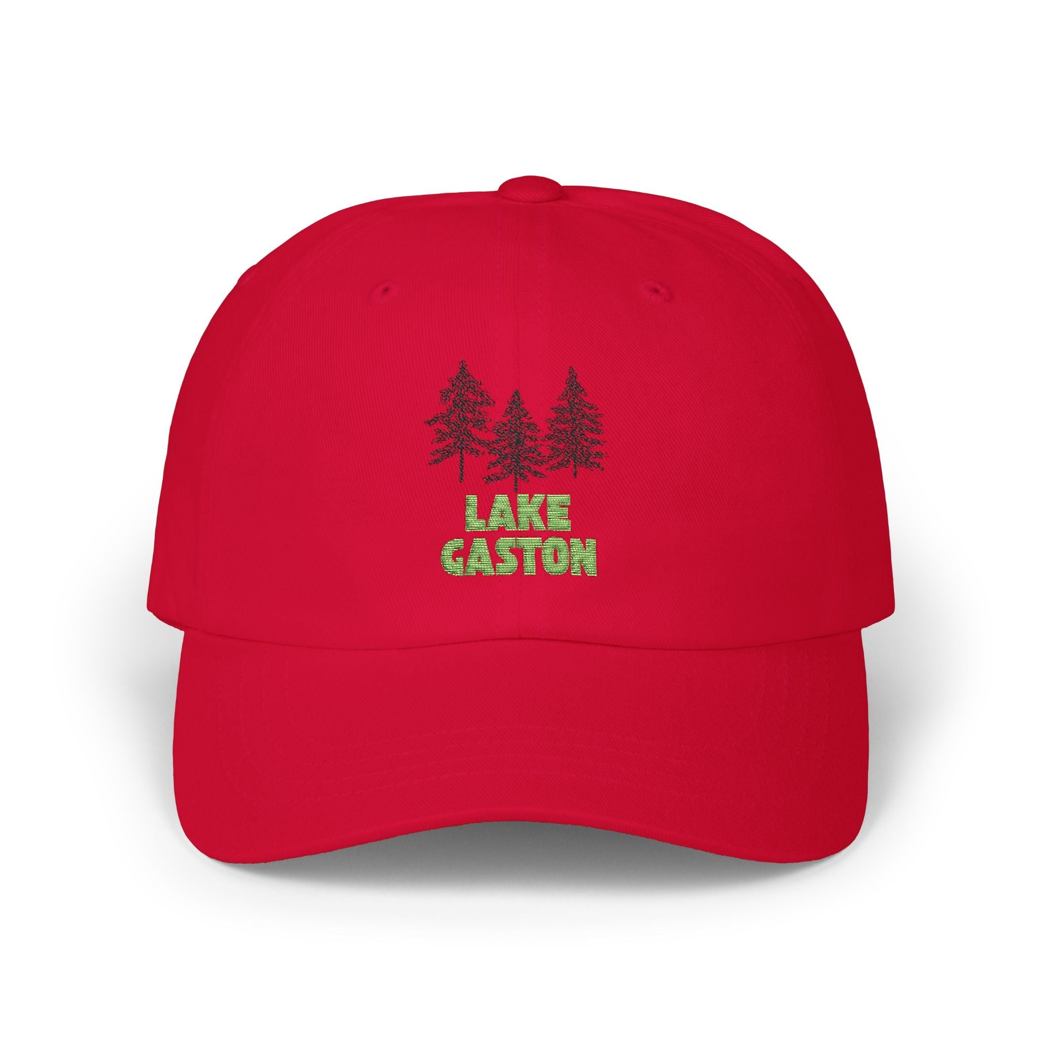 Lake Gaston Classic Dad Cap | Adjustable Cotton Hat for Outdoors, Gifts for Dads, Camping, Fishing, Summer