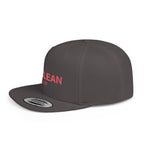 McLean Stylish Flat Bill Snapback Hat with Design, Perfect for Casual Outings, Streetwear, Gifts, Festivals, Everyday Wear