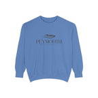 Plymouth Chill Vibes Sweatshirt - Unisex Garment-Dyed Style, Perfect for Lounging