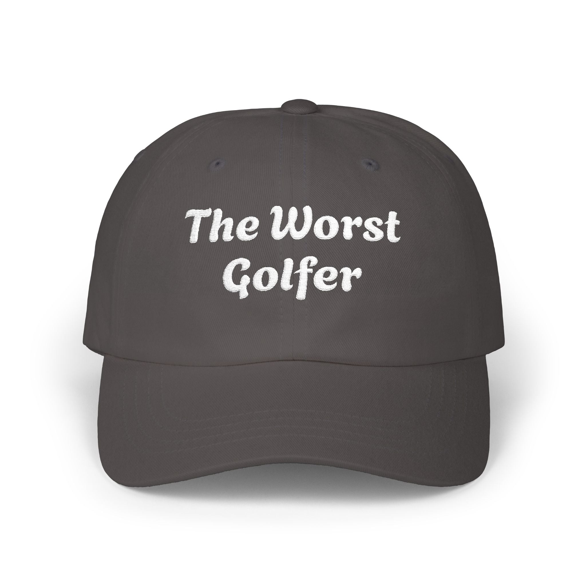 The Worst Golfer Classic Cap, Vintage Golf Hat, Father's Day Gift, Casual Summer Sun Hat, Fun Sports Cap, Golfer's Accessories