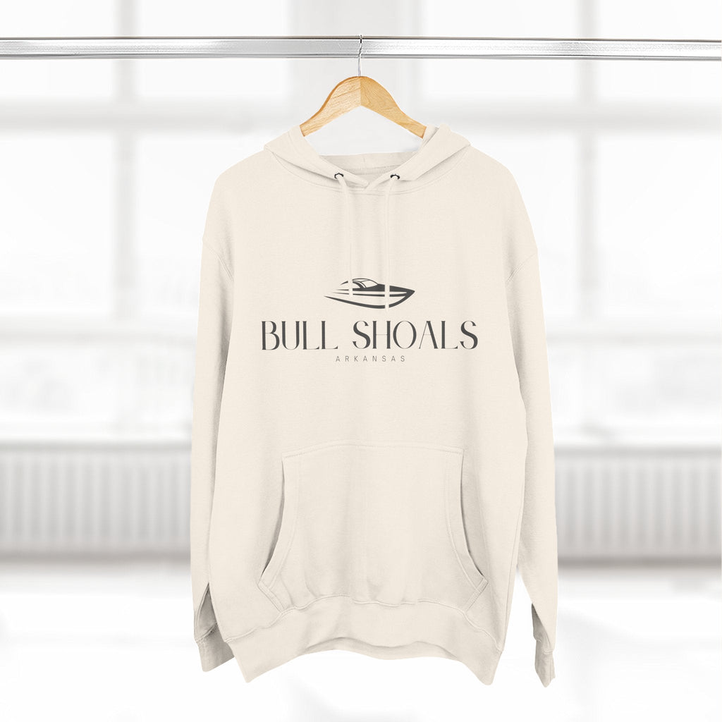 Bull Shoals Stylish Three-Panel Fleece Hoodie for Cozy Days, Casual Wear, Warm Layering, Gift for Him or Her