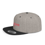 McLean Stylish Flat Bill Snapback Hat with Design, Perfect for Casual Outings, Streetwear, Gifts, Festivals, Everyday Wear