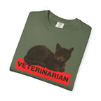 Veterinarian Cat T-Shirt, Funny Animal Lover Tee, Pet Owner Gift, Cute Vet Shirt, Unique Veterinary Apparel, Animal Rescue Shirt