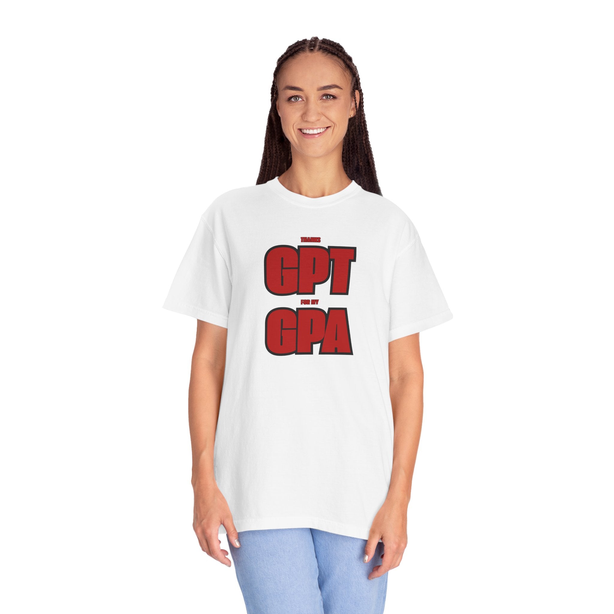 GPT for My GPA Unisex T-Shirt, Funny Shirt, Graduation Gift, Student Apparel, College Humor Tee