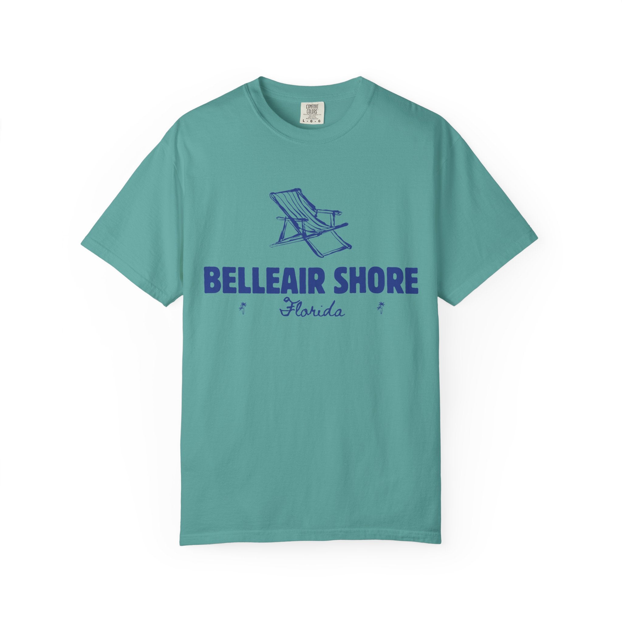 Belleair Shore Beach Vibes Unisex T-shirt - Belleair Shore Florida, Casual Summer Tee, Beachwear, Travel Souvenir, Vacation Top