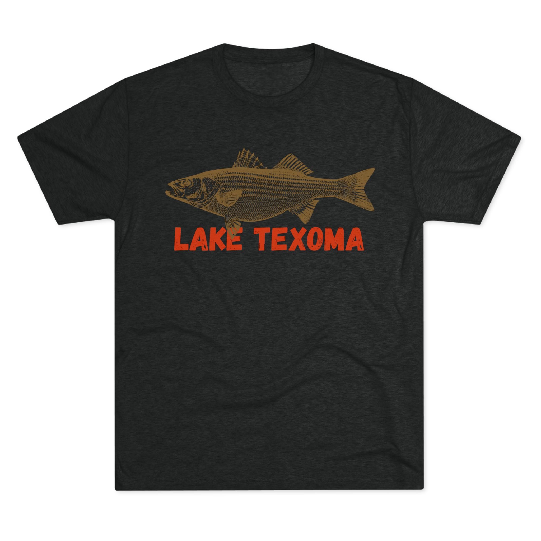 Lake Texoma Fishing Tee, Unisex Crew Neck Shirt, Summer Lake Apparel, Gift for Fishermen, Outdoor Adventure T-Shirt, Lake House Style