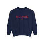 McLean Unisex Garment-Dyed Sweatshirt | Cozy Fashion, Perfect for Casual Outings, Gifts, Fall & Winter Style, Everyday Comfort