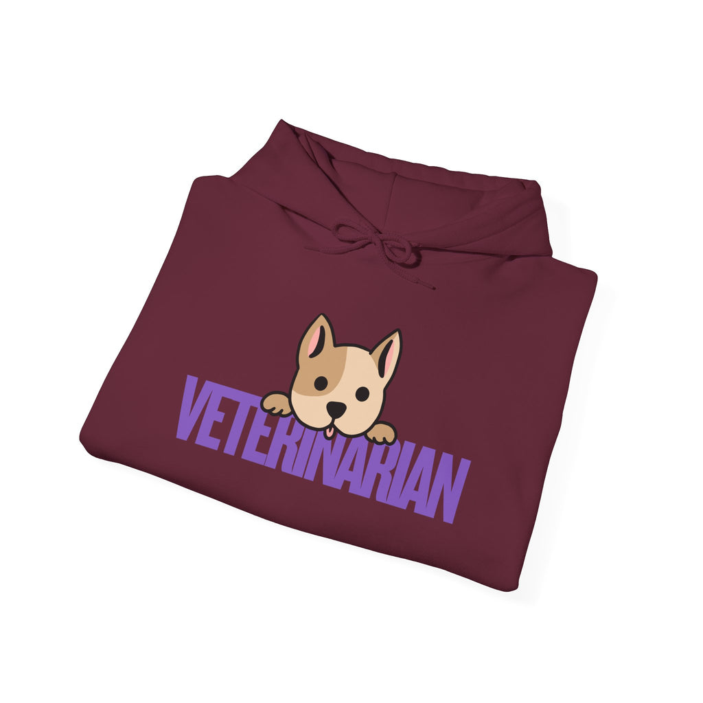 Veterinarian Hoodie, Cute Pet Sweatshirt, Unisex Animal Lover Gift, Dog Mom Apparel, Cozy Casual Wear, Pet Adoption Fundraiser