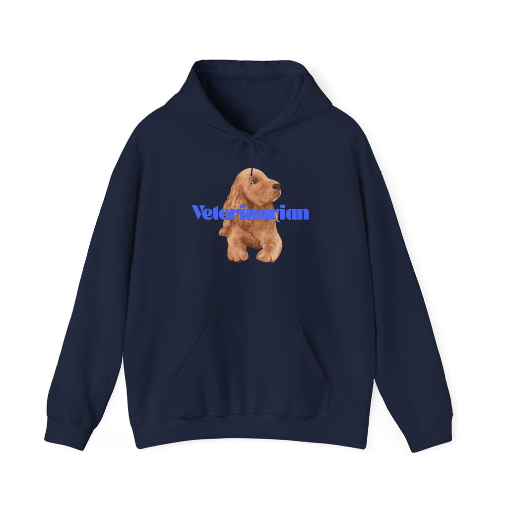 Veterinarian Dog Lover Hoodie, Pet Owner Gift, Animal Lover Sweatshirt, Cute Animal Appreciation, Cozy Unisex Pullover