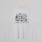 Lake Texoma Unisex Tri-Blend Crew Tee, Casual T-Shirt, Summer Apparel, Lake House Shirt, Gift for Friends, Travel Tee
