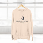 Cooperstown Inspired Fleece Hoodie, Casual Wear, Relaxation, Gift for Autumn Lovers, Travel Essential