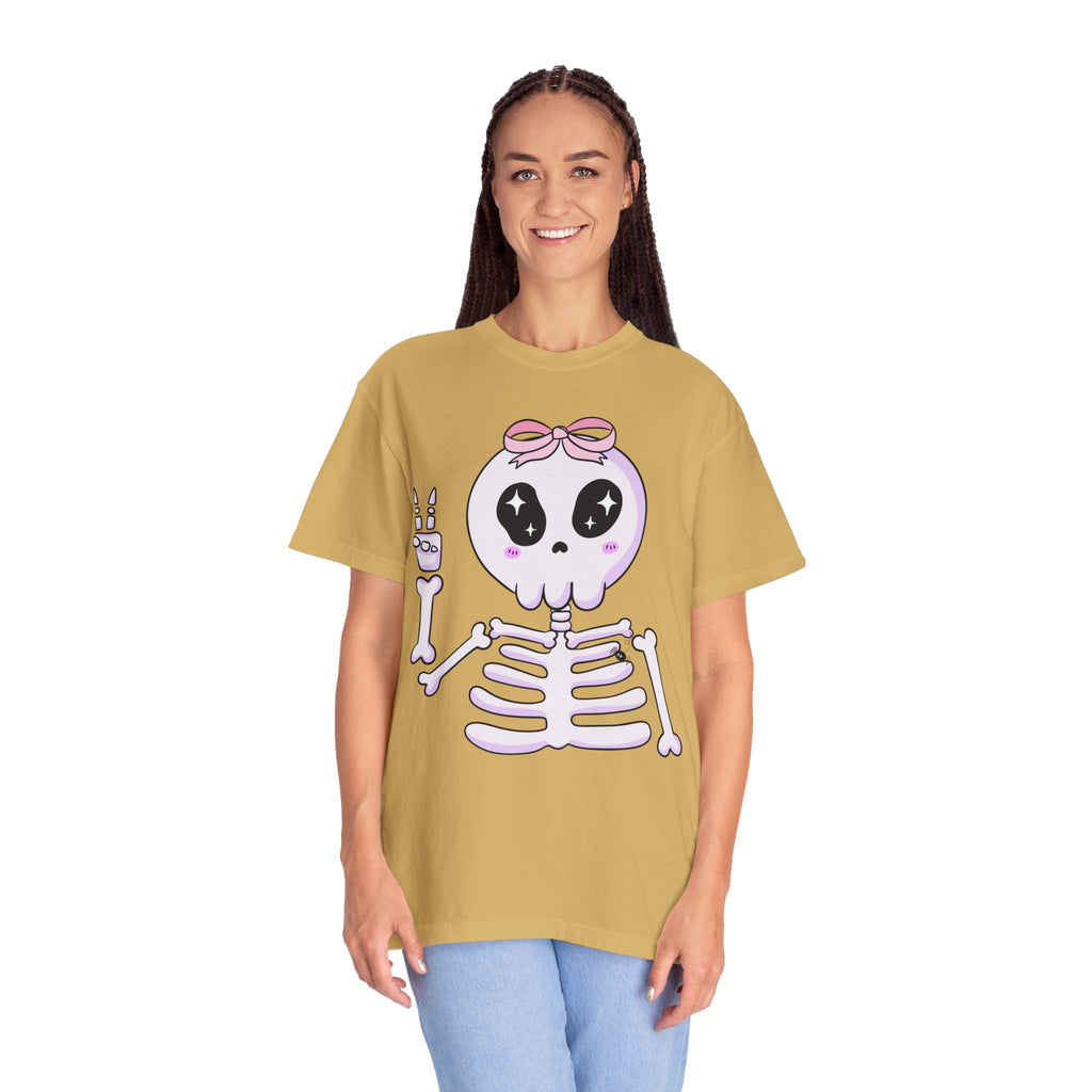 Halloween Unisex T-shirt, Spooky Skeleton Tee, Cute Halloween Shirt, Halloween Costume, Halloween Party Top