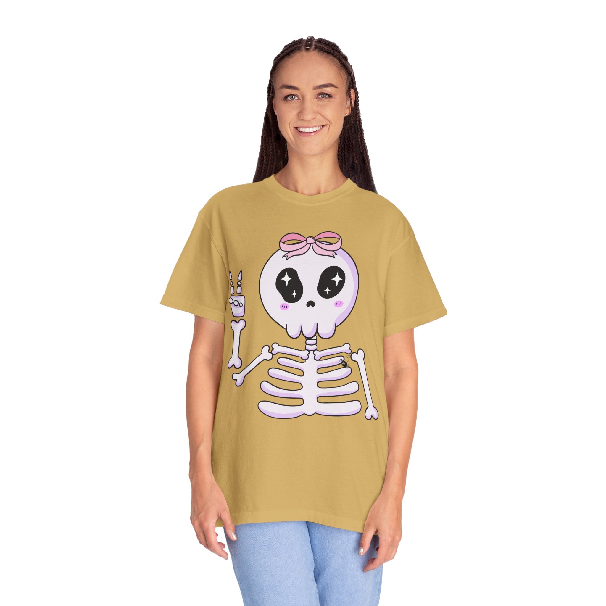 Halloween Unisex T-shirt, Spooky Skeleton Tee, Cute Halloween Shirt, Halloween Costume, Halloween Party Top
