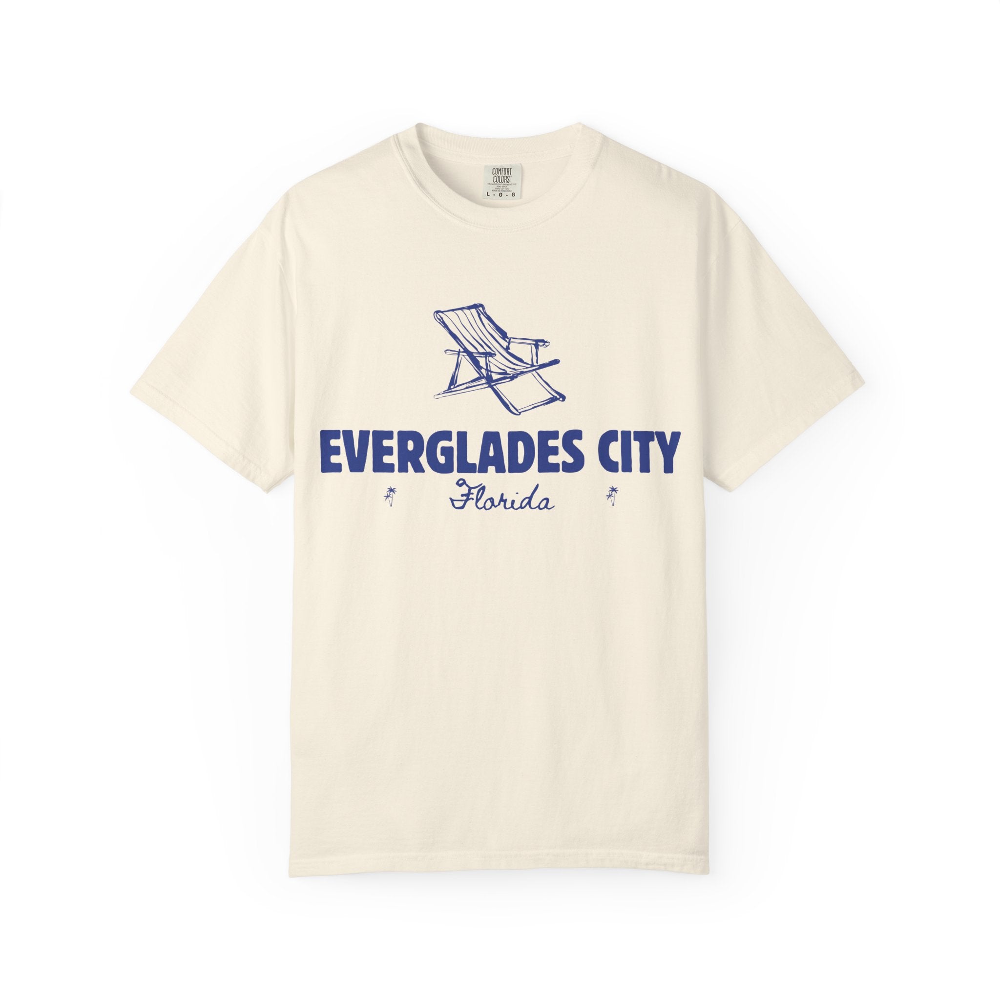 Everglades City - Unisex Garment-Dyed T-shirt, Casual Outfit, Gift for Nature Lovers, Vacation Essentials