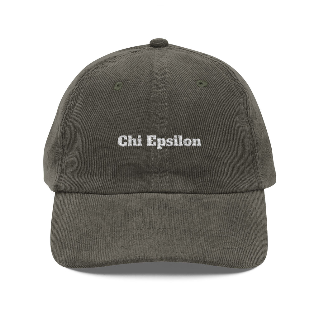 Chi Epsilon Embroidered Cap