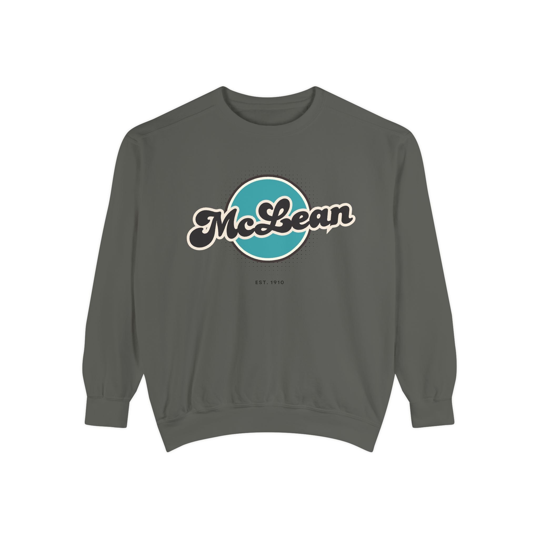 McLean Vintage Sweatshirt, Cozy Unisex Pullover, Retro Style, Perfect for Casual Outfits, Gift for Him or Her