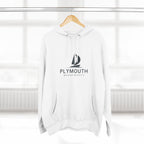 Plymouth Inspired Fleece Hoodie, Casual Wear, Relaxation, Gift for Autumn Lovers, Travel Essential