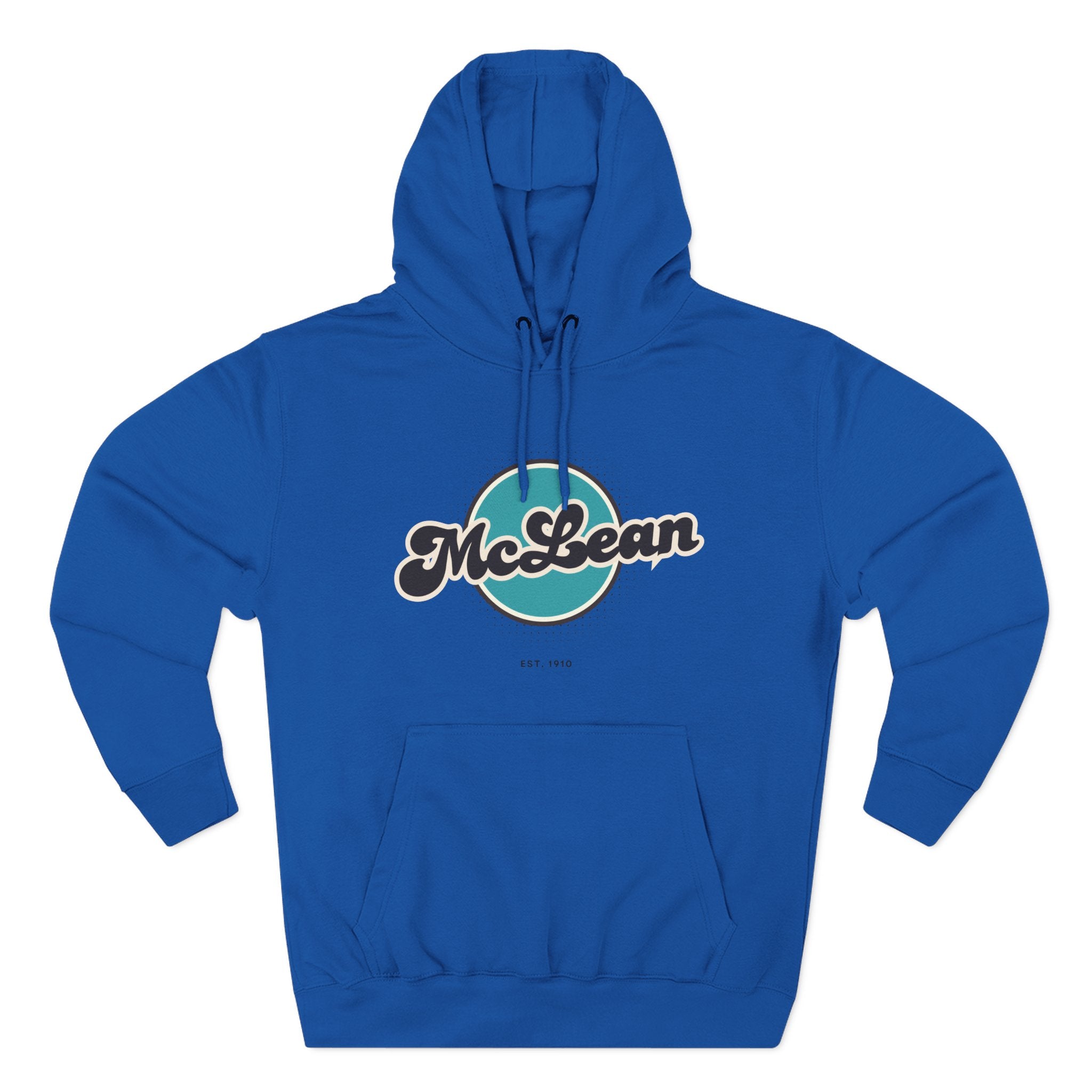 McLean Retro Vibe Hoodie for Casual Days, Streetwear, Unisex Gift, Cozy Layering Apparel