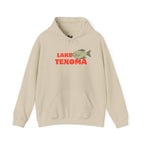 Lake Texoma Fishing Hoodie, Unisex Comfortable Sweatshirt, Relaxed Fit for Outdoor Enthusiasts, Gift for Fishermen, Casual Lake Apparel