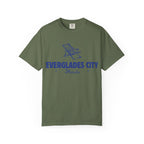 Everglades City - Unisex Garment-Dyed T-shirt, Casual Outfit, Gift for Nature Lovers, Vacation Essentials