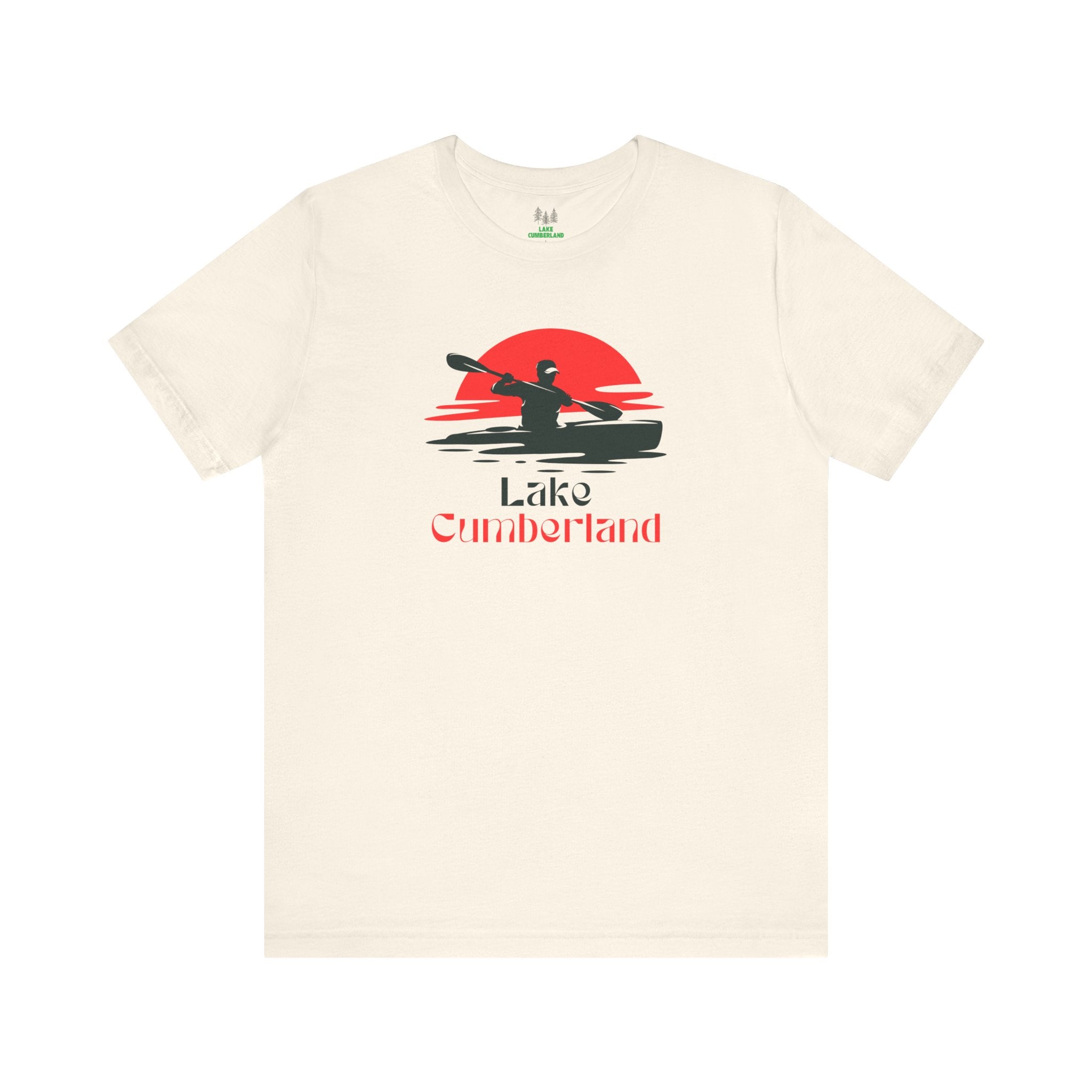Lake Cumberland Tee - Kayaking Graphic Unisex Jersey Short Sleeve Shirt, Outdoor Adventure Gift, Summer Vibes, Lake Lover Apparel
