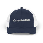 Cooperstown Sparkly Trucker Cap with Rhinestone 'Ballin' Style' Design | Trendy Snapback Hat for Fashion Lovers, Unisex Gift for Holidays