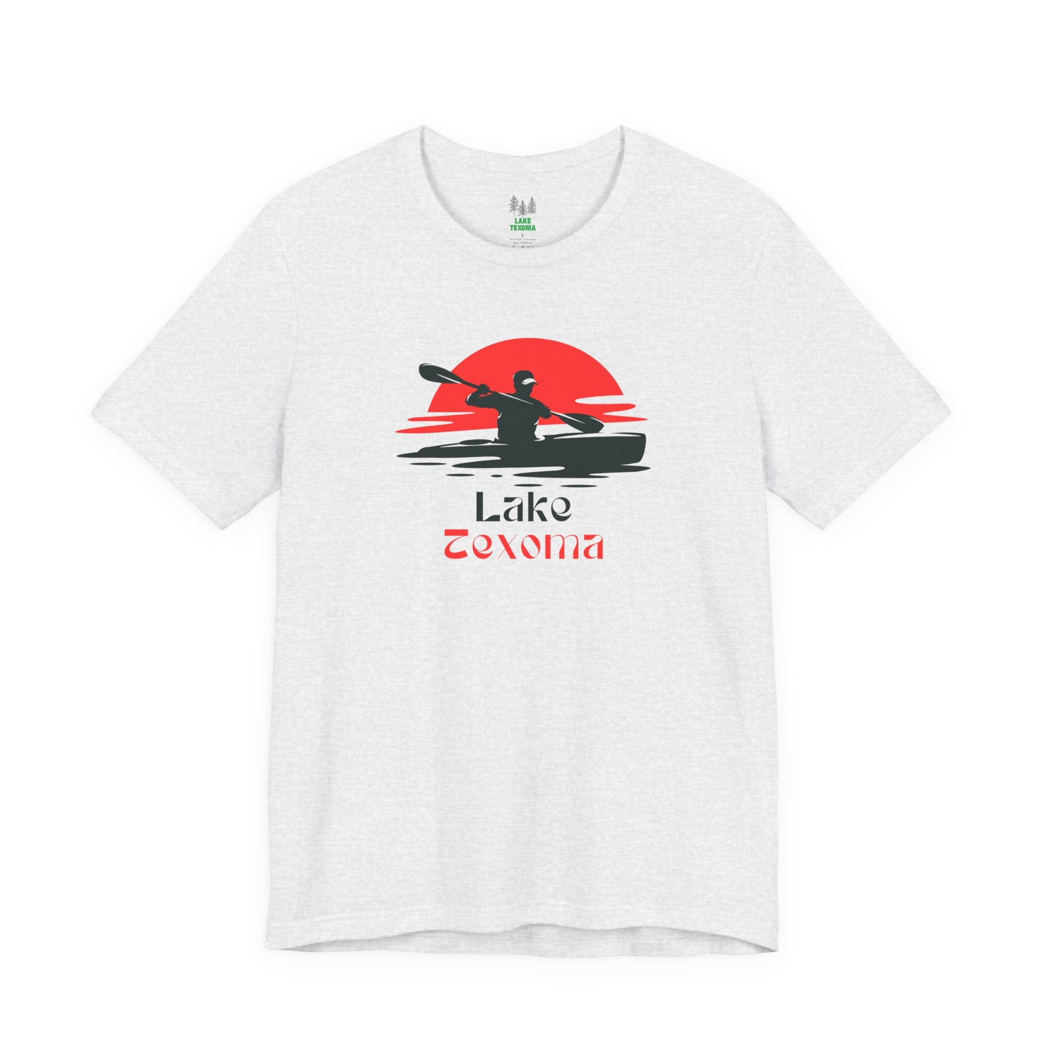 Lake Texoma Tee - Kayaking Graphic Unisex Jersey Short Sleeve Shirt, Outdoor Adventure Gift, Summer Vibes, Lake Lover Apparel