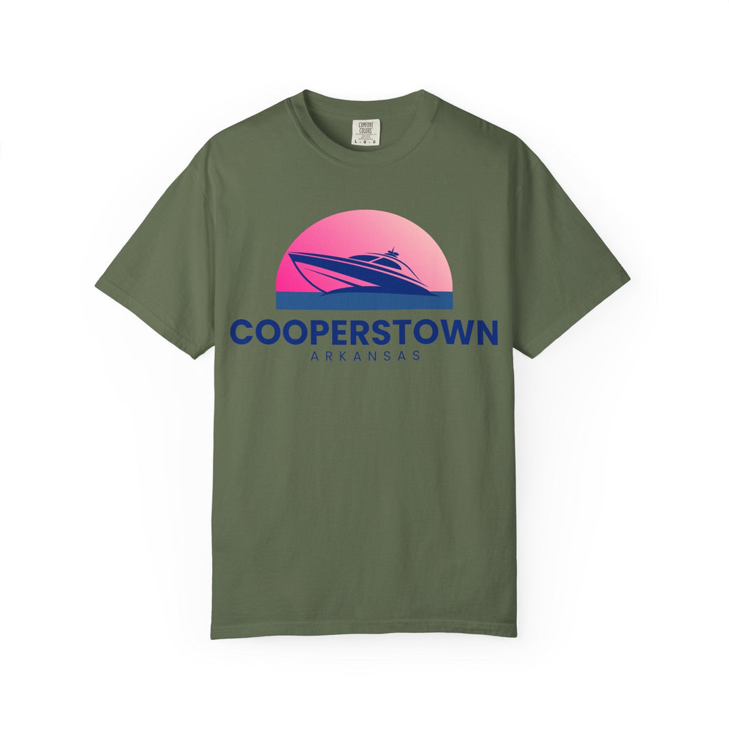 Cooperstown Vibes, Unisex T-shirt, Casual Tee, Travel Souvenir, Vacation Top