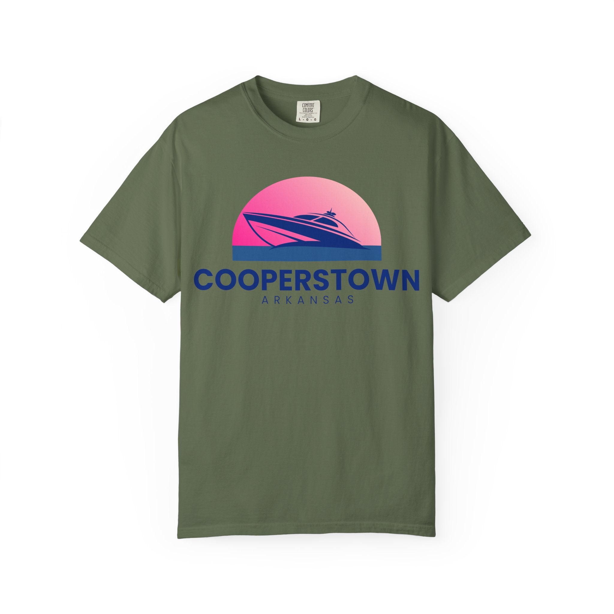 Cooperstown Vibes, Unisex T-shirt, Casual Tee, Travel Souvenir, Vacation Top