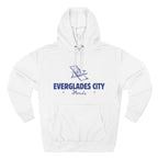 Everglades City Inspired Fleece Hoodie, Casual Wear, Relaxation, Gift for Autumn Lovers, Travel Essential