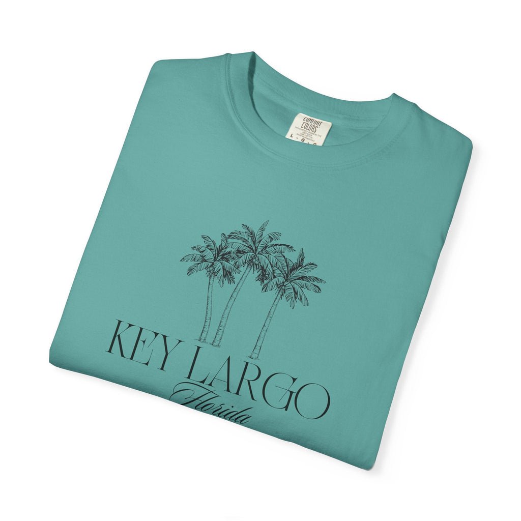 Key Largo Vibes, Unisex T-shirt, Casual Tee, Travel Souvenir, Vacation Top