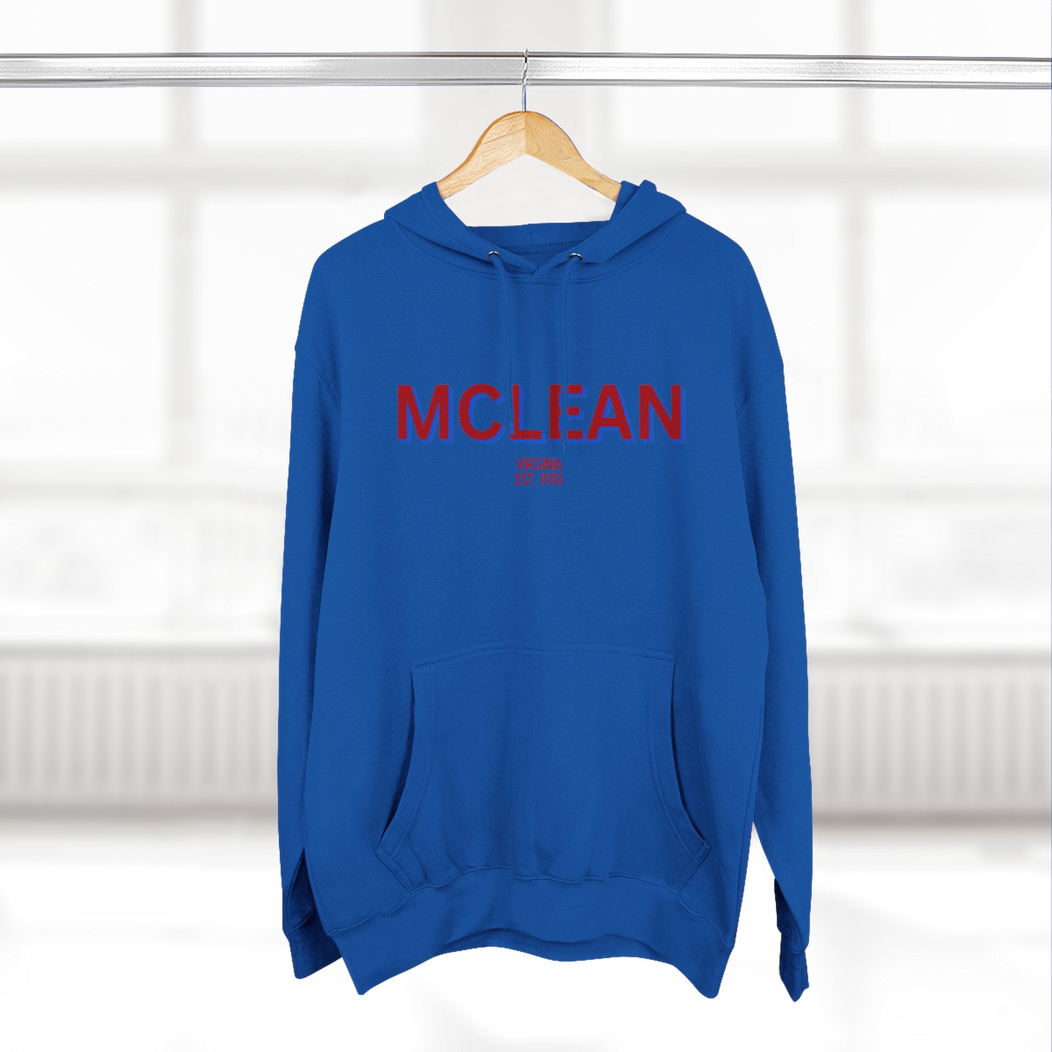 McLean Fleece Hoodie, Casual Sweatshirt, Cozy Layering Piece, Perfect Gift for All Occasions, Stylish Streetwear