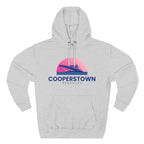 Cooperstown Vibes Hoodie with Design, Perfect for Autumn Lovers, Comfortable and Stylish, Great Gift for Vacations