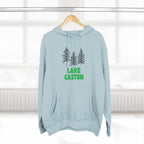 Lake Gaston Fleece Hoodie, Cozy Sweatshirt, Outdoor Adventure Wear, Unique Gift for Lake Lovers, Perfect for Fall and Winter