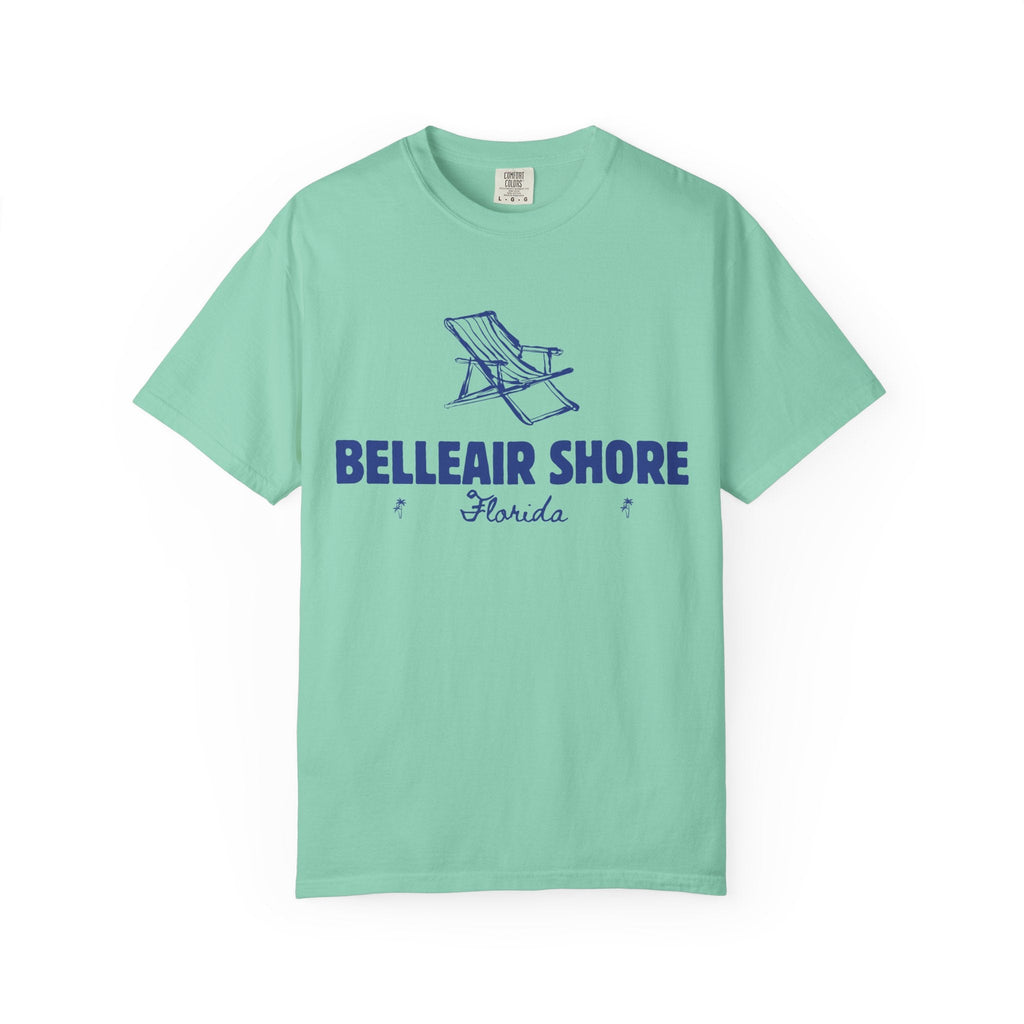 Belleair Shore - Unisex Garment-Dyed T-shirt, Casual Outfit, Gift for Nature Lovers, Vacation Essentials