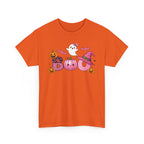 Halloween Ghostly Boo Tee, Unisex Halloween T-Shirt, Trick or Treat Shirt, Spooky Season Apparel, Cute Halloween Gift